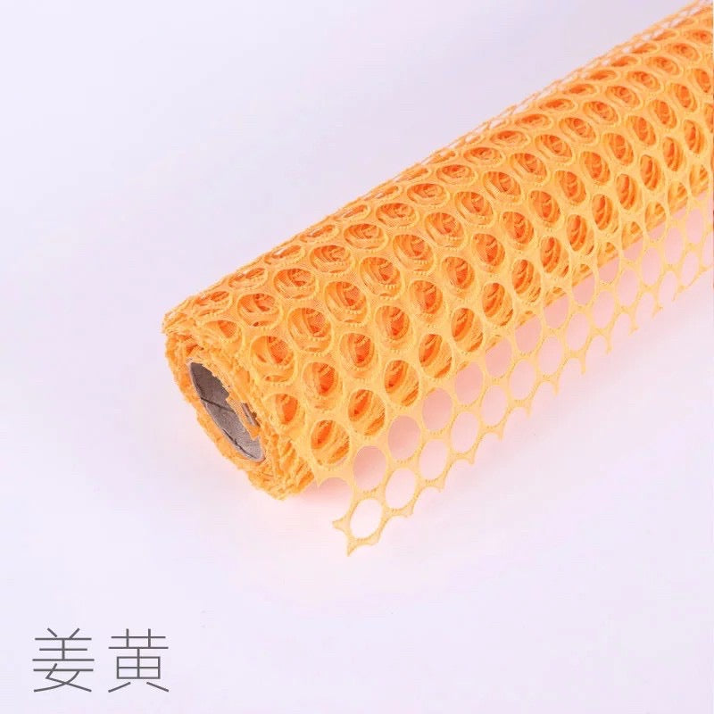 Floral Wrapping Korean Style Round Mesh Bouquet Wrapper