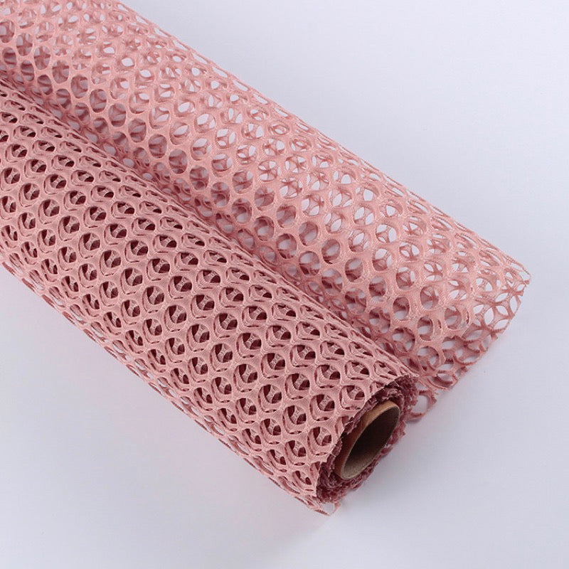 Floral Wrapping Korean Style Round Mesh Bouquet Wrapper