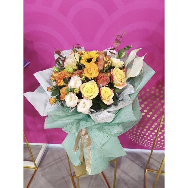 20pcs Meteor Shower Blink Wrappers Flower Bouquet Wrapping Paper