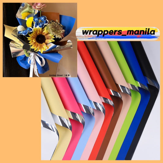 15pcs Holographic Two-Sided Wrapping Paper