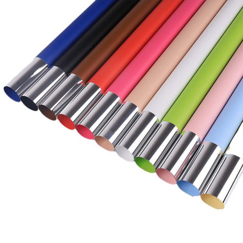 15pcs Holographic Two-Sided Wrapping Paper
