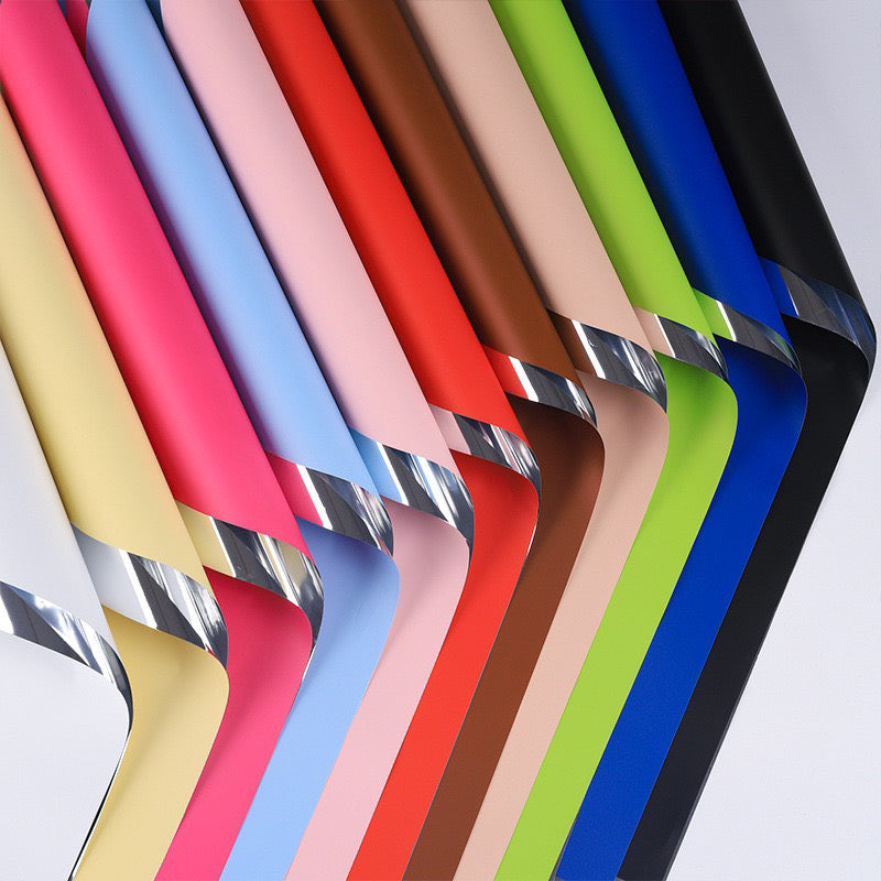 15pcs Holographic Two-Sided Wrapping Paper