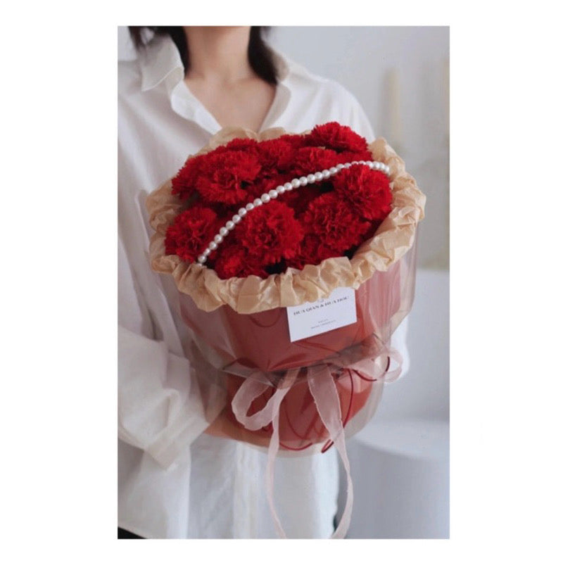 20pcs Cellophane Colored Wrappers Bouquet Wrapping Material (Waterproof)