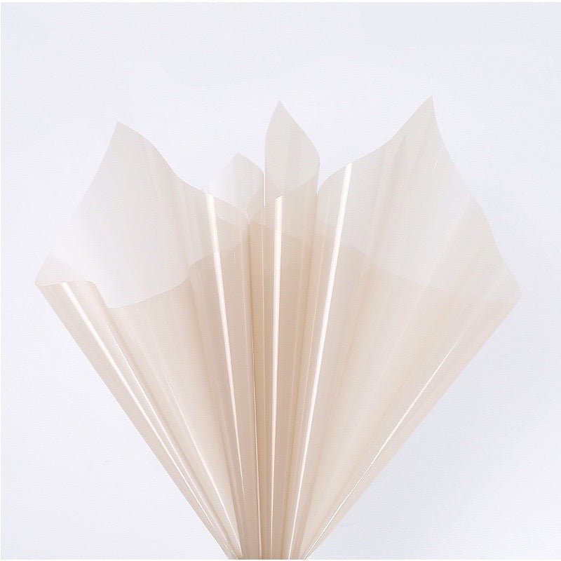 20pcs Cellophane Colored Wrappers Bouquet Wrapping Material (Waterproof)