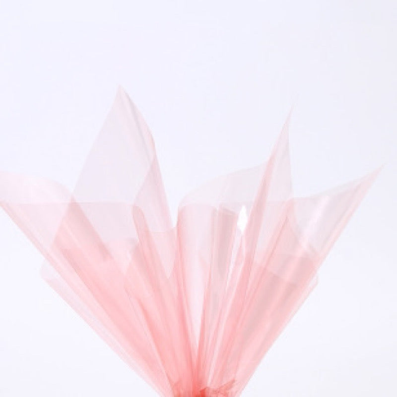 20pcs Cellophane Colored Wrappers Bouquet Wrapping Material (Waterproof)
