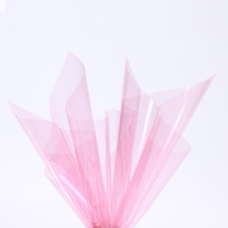20pcs Cellophane Colored Wrappers Bouquet Wrapping Material (Waterproof)