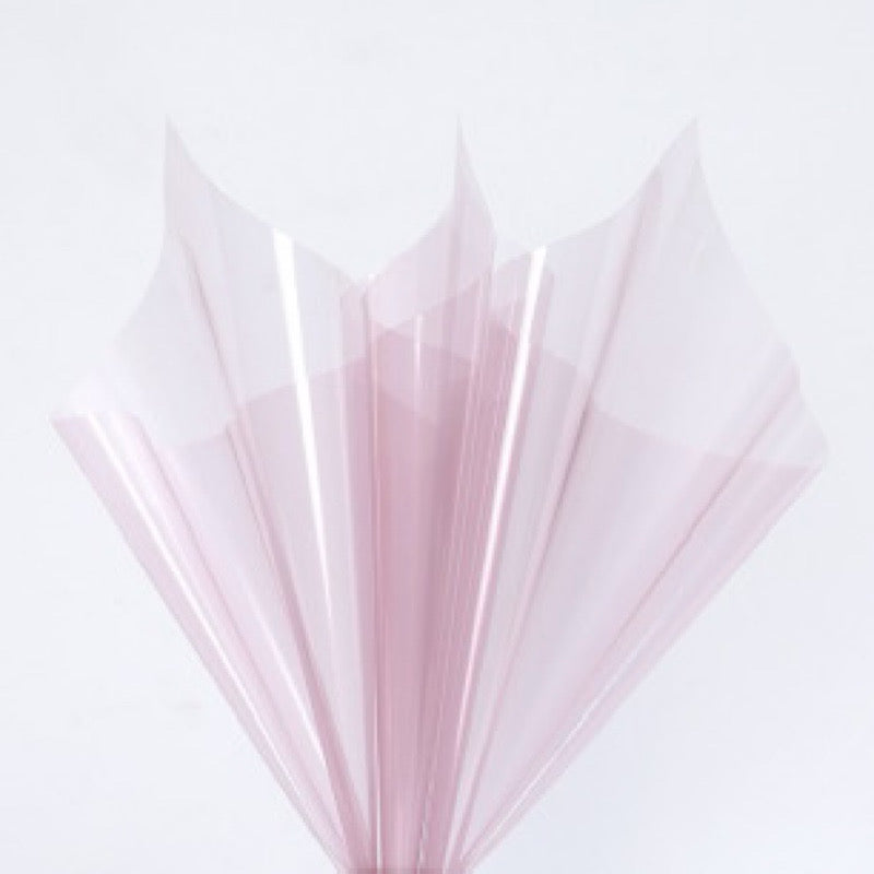 20pcs Cellophane Colored Wrappers Bouquet Wrapping Material (Waterproof)