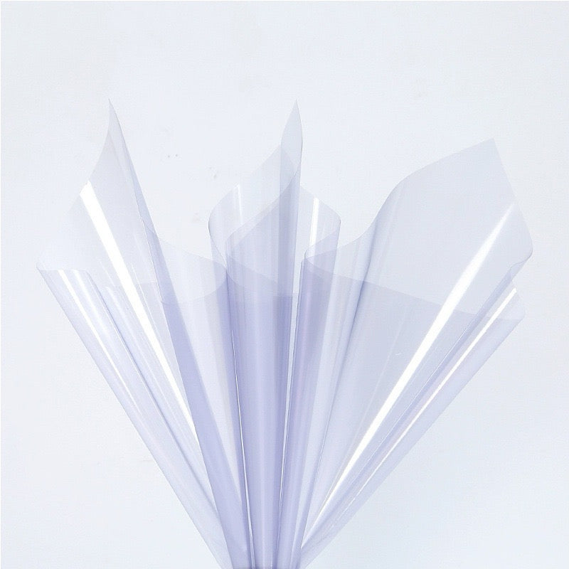20pcs Cellophane Colored Wrappers Bouquet Wrapping Material (Waterproof)
