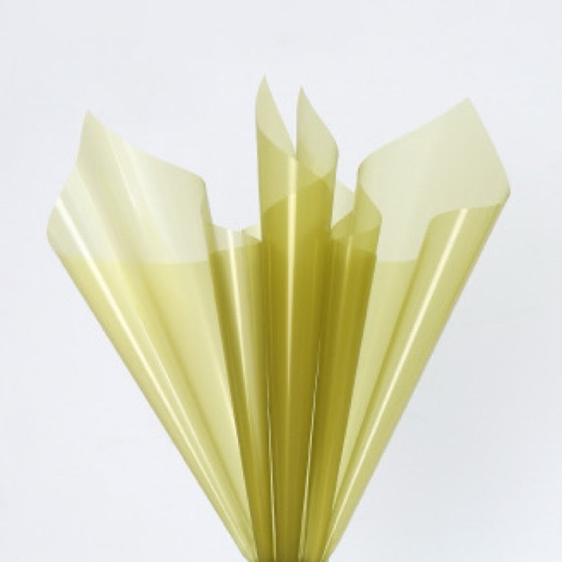 20pcs Cellophane Colored Wrappers Bouquet Wrapping Material (Waterproof)