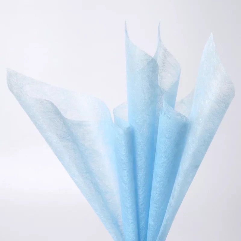 15pcs per Pack Silk Fabric Wrappers Flower Bouquet Packaging Materials Wrapping Paper