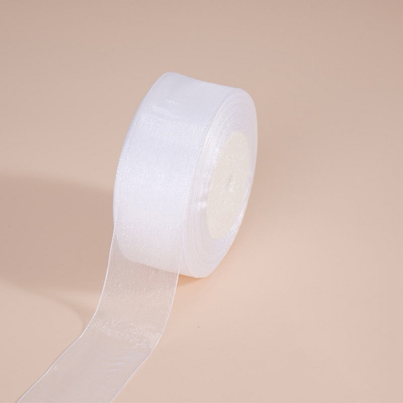 50Yards Organza Ribbon Gift Wrapping Bouquet Ribbon