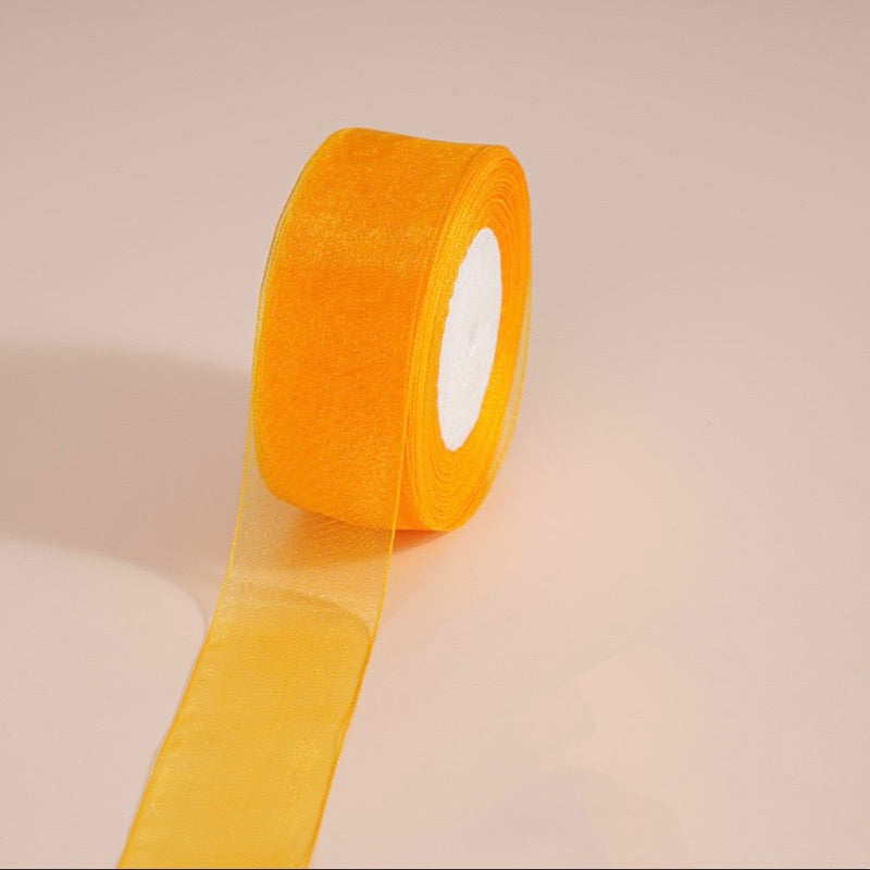 50Yards Organza Ribbon Gift Wrapping Bouquet Ribbon