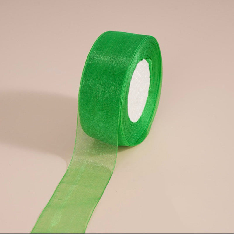 50Yards Organza Ribbon Gift Wrapping Bouquet Ribbon