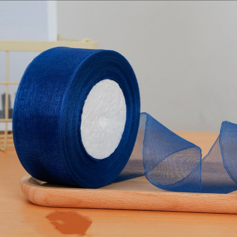 50Yards Organza Ribbon Gift Wrapping Bouquet Ribbon