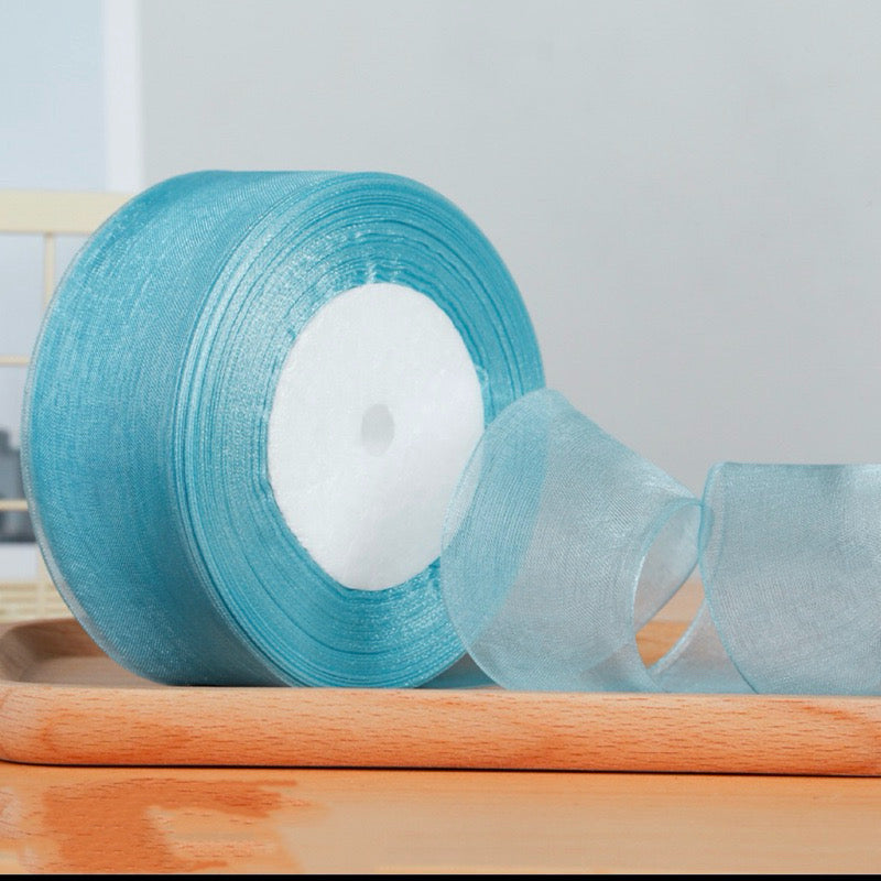 50Yards Organza Ribbon Gift Wrapping Bouquet Ribbon