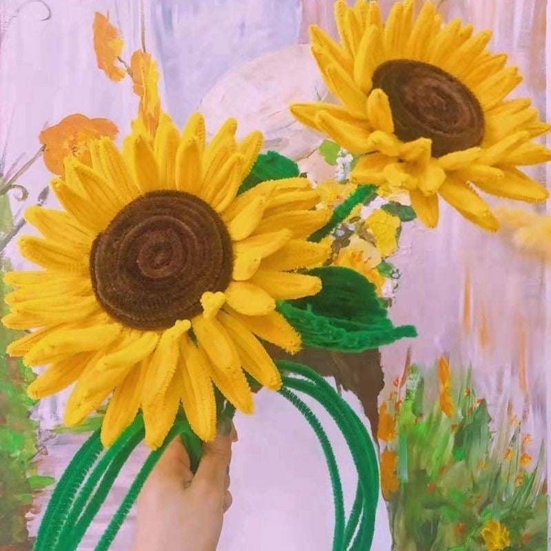 Fuzzy Wire / Chenille Twist Wire for DIY Flower
