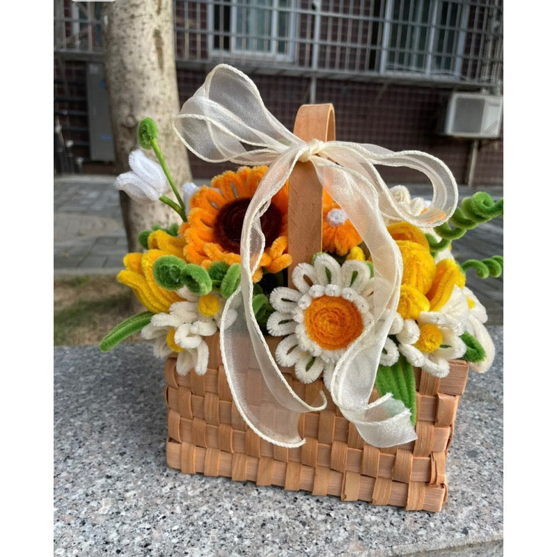 Fuzzy Wire / Chenille Twist Wire for DIY Flower