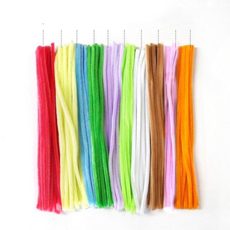 Fuzzy Wire / Chenille Twist Wire for DIY Flower