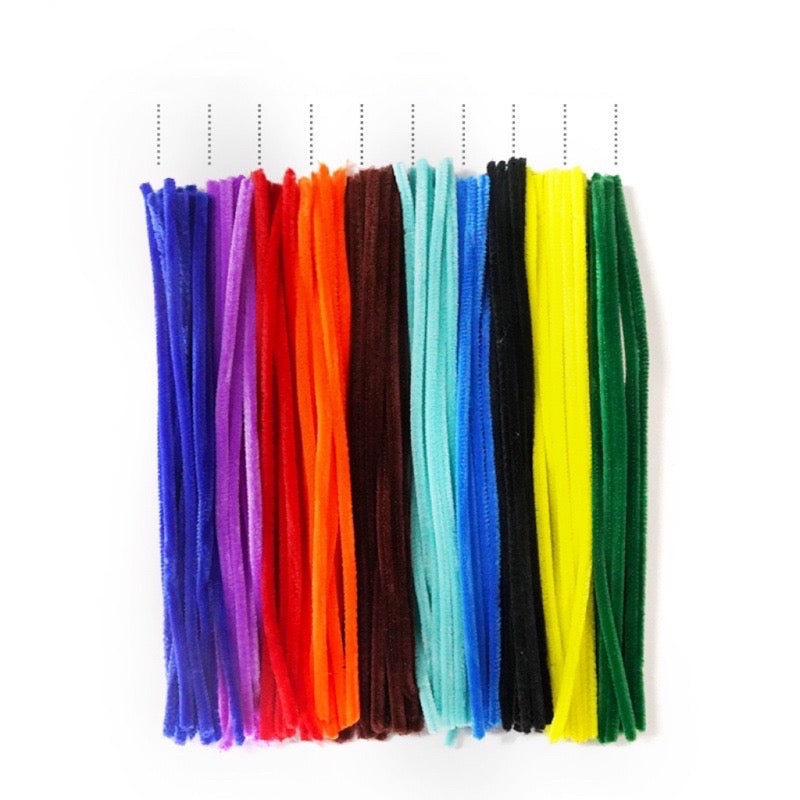 Fuzzy Wire / Chenille Twist Wire for DIY Flower