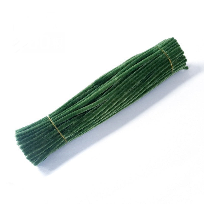 Fuzzy Wire / Chenille Twist Wire for DIY Flower – wrappers_manila