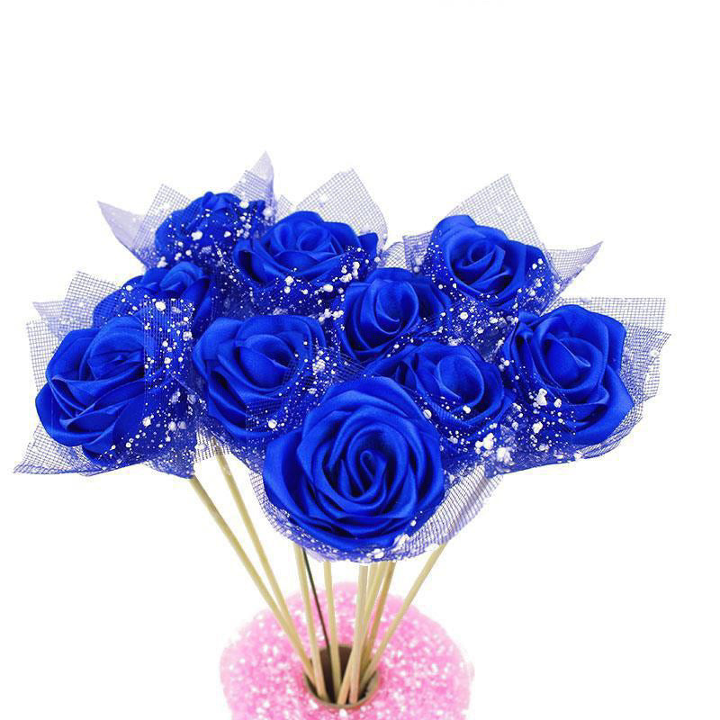 10pcs Snow Dot Floral Wrapping Mesh Bouquet Wrapping Materials
