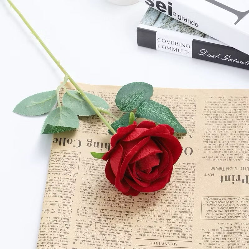 Artificial Rose Acasia Flower Stem Flower Head