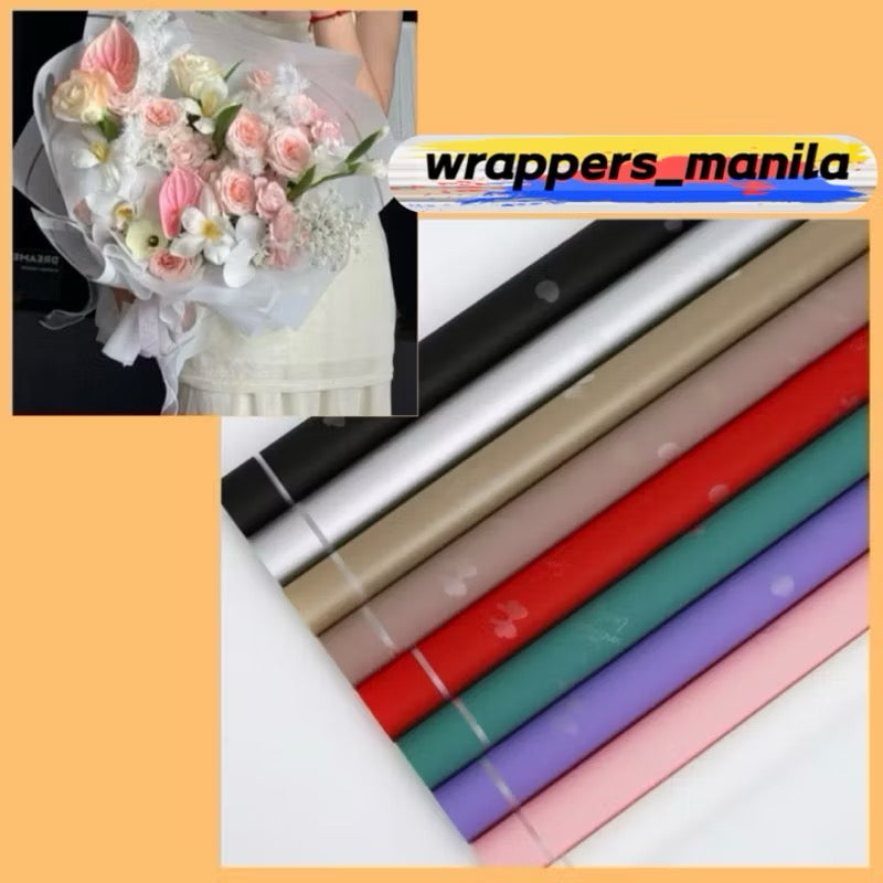20pcs Lovely Bouquet Wrapping Paper (Waterproof)
