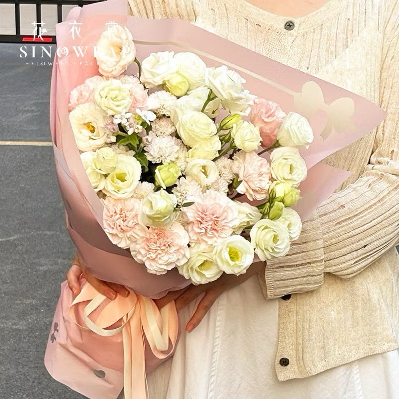 20pcs Lovely Bouquet Wrapping Paper (Waterproof)