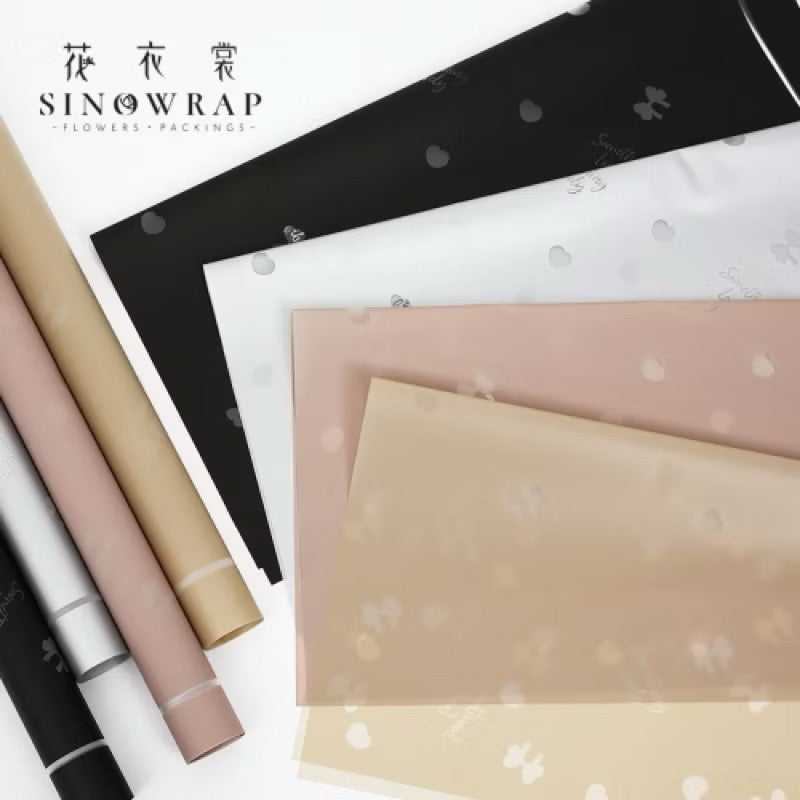 20pcs Lovely Bouquet Wrapping Paper (Waterproof)