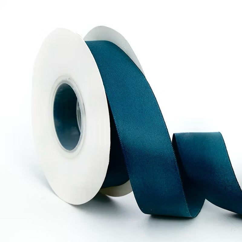 50 yards Plain Satin Ribbon Gift Wrapping Bouquet Ribbon